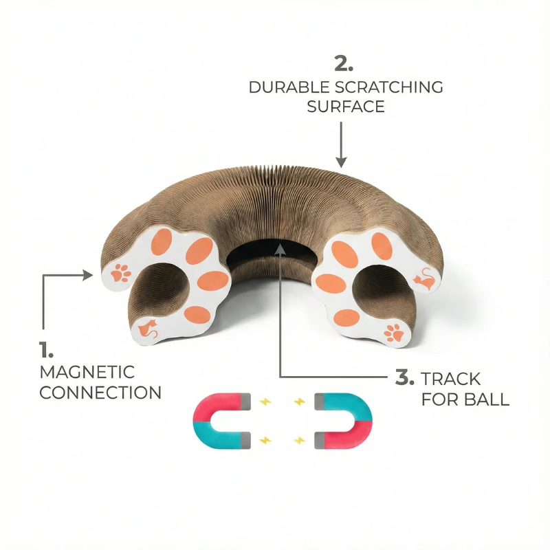 Boltmoo™ Interactive Cat Tunnel Toy