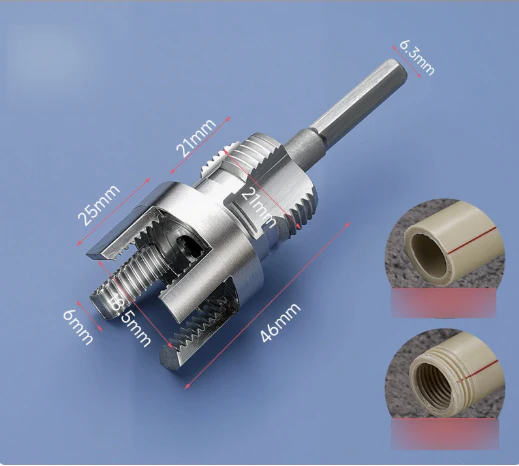 🛠️ Pipe Tapping and Threading Tool